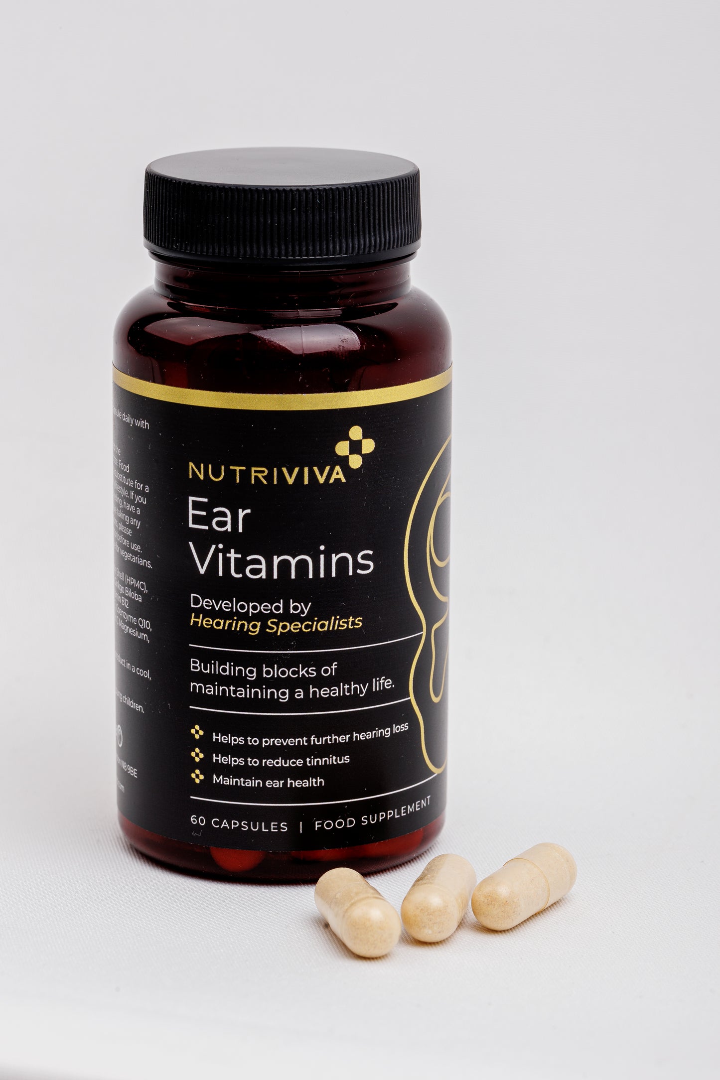 Nutriviva's Advanced Ear Vitamins