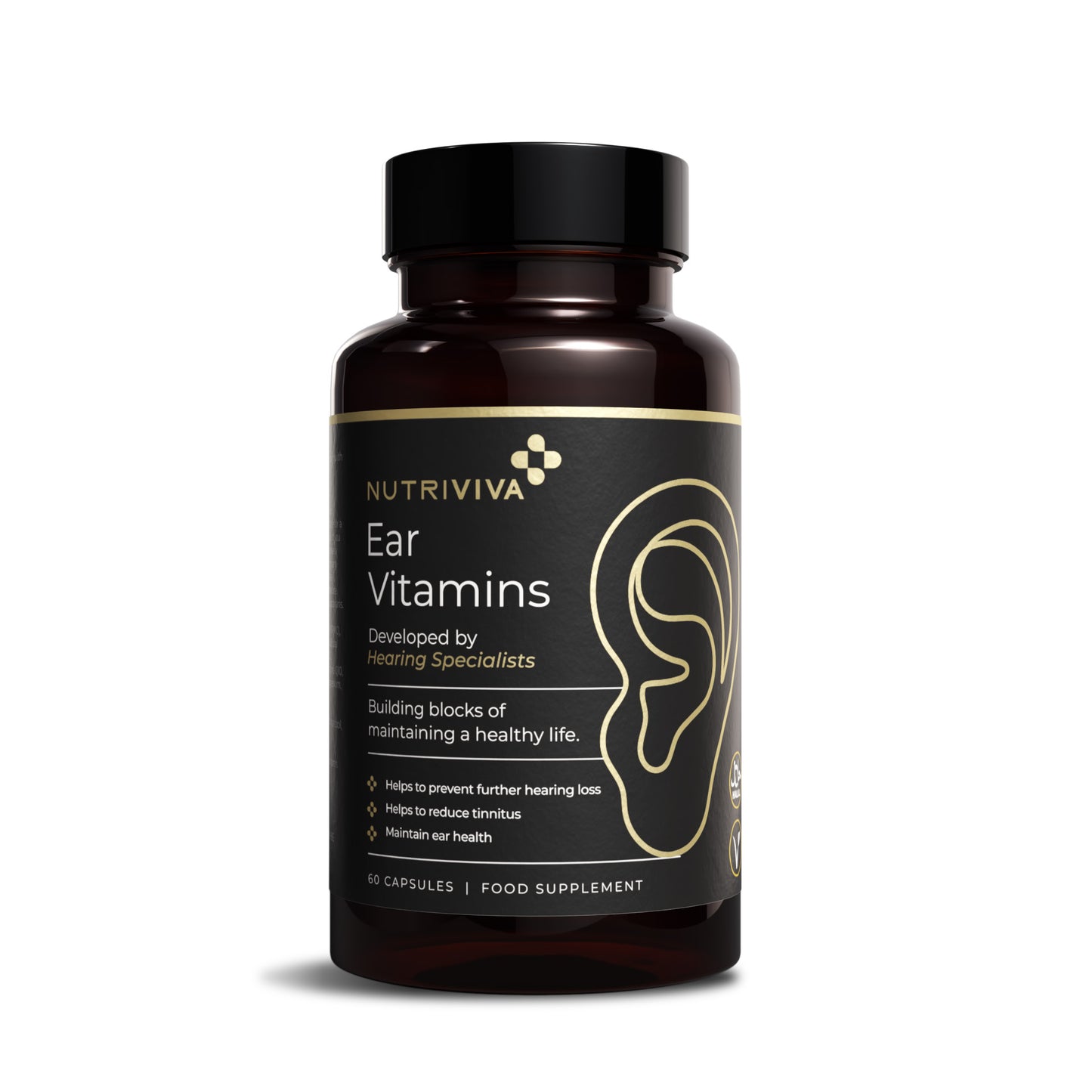 Nutriviva's Advanced Ear Vitamins